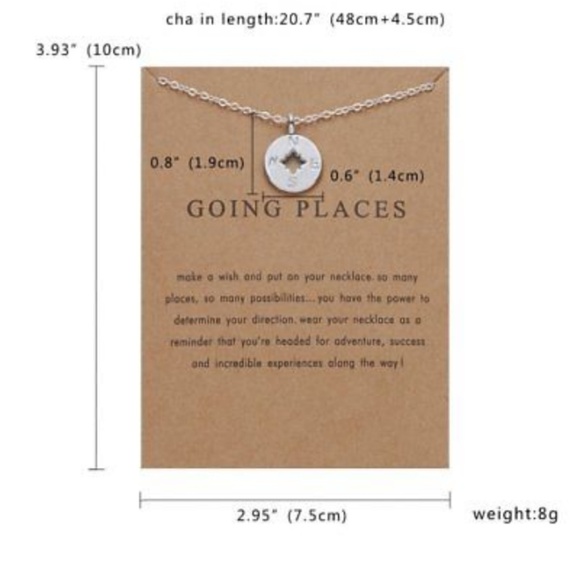 2 for $20💋Gift Ready Going Places Necklace - Picture 4 of 4